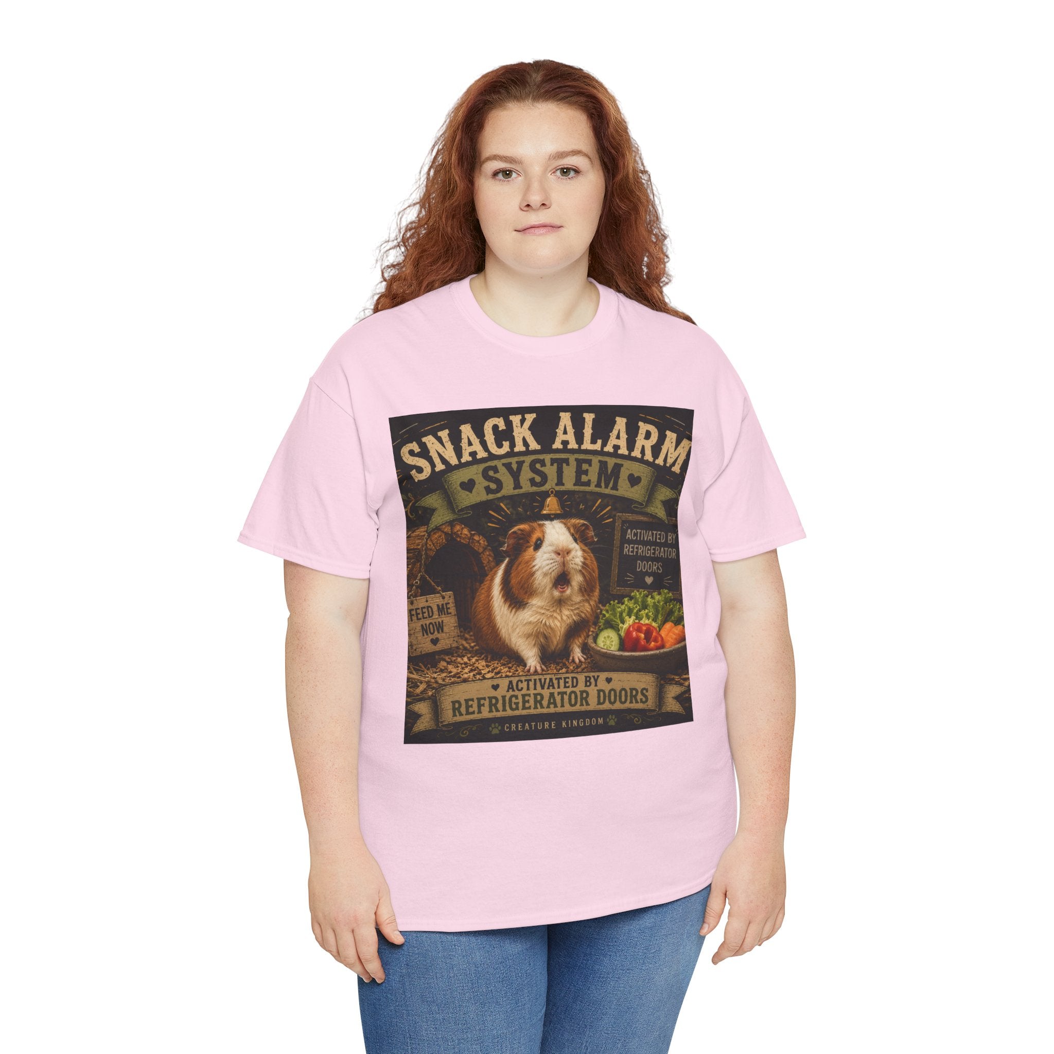 Creature Kingdom "Snack Alarm System" Guinea Pig Tee