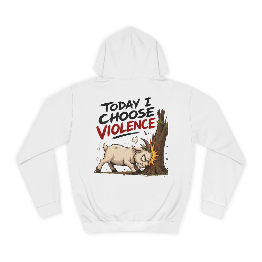 Creature Kingdom "Today I Choose Violence" Goat Hoodie