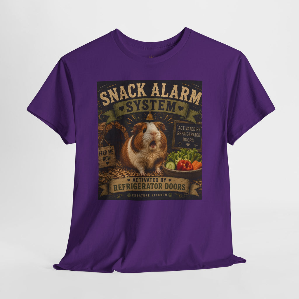 Creature Kingdom "Snack Alarm System" Guinea Pig Tee