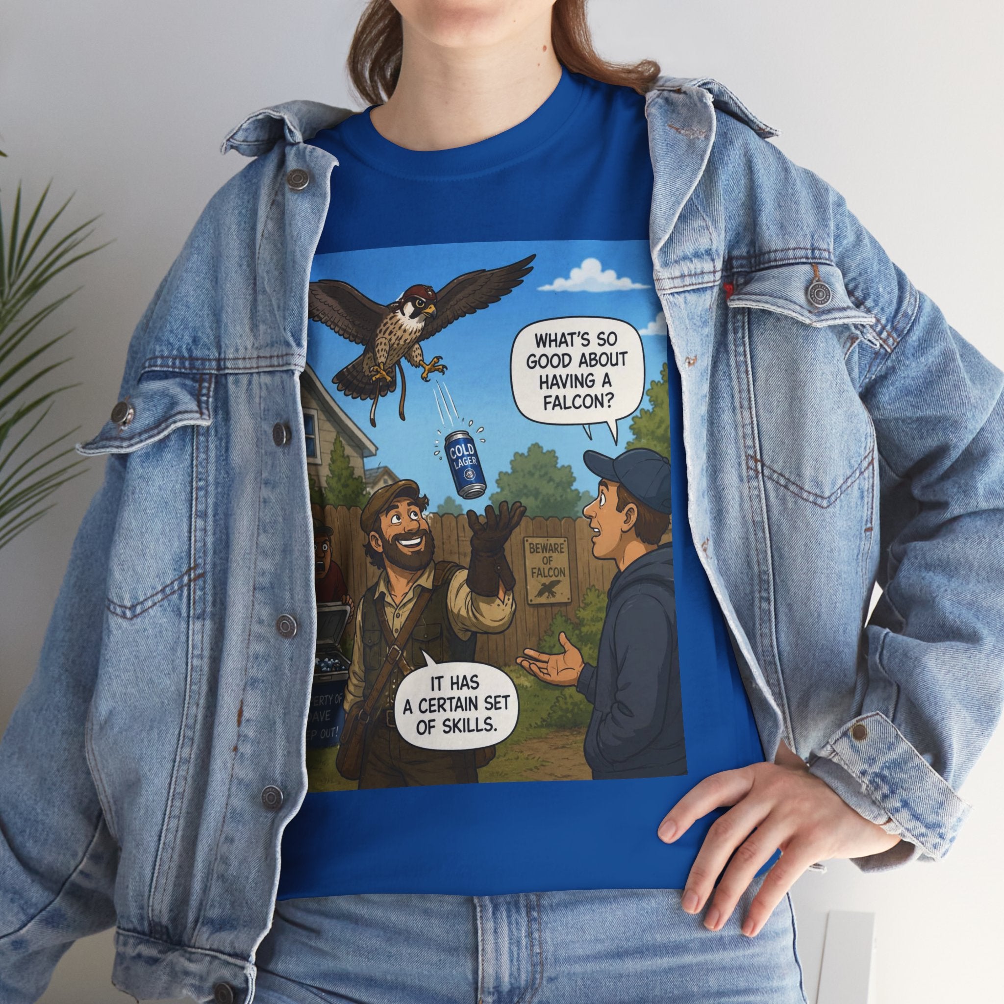 Creature Kingdom "What's So Good About Having a Falcon?" Falcon Tee