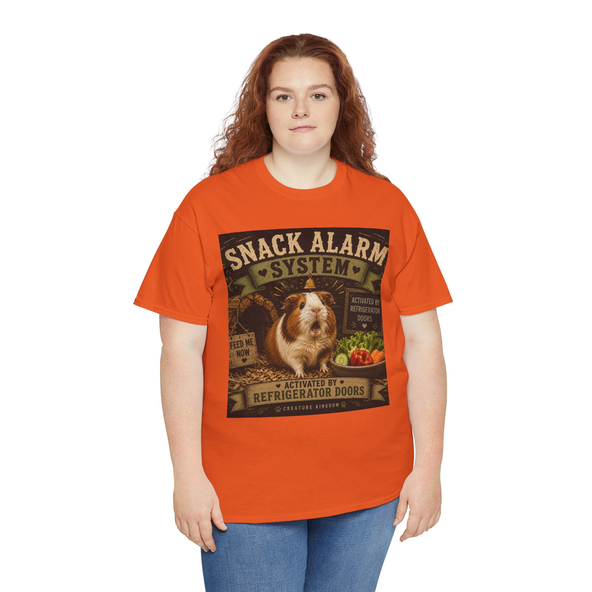 Creature Kingdom "Snack Alarm System" Guinea Pig Tee