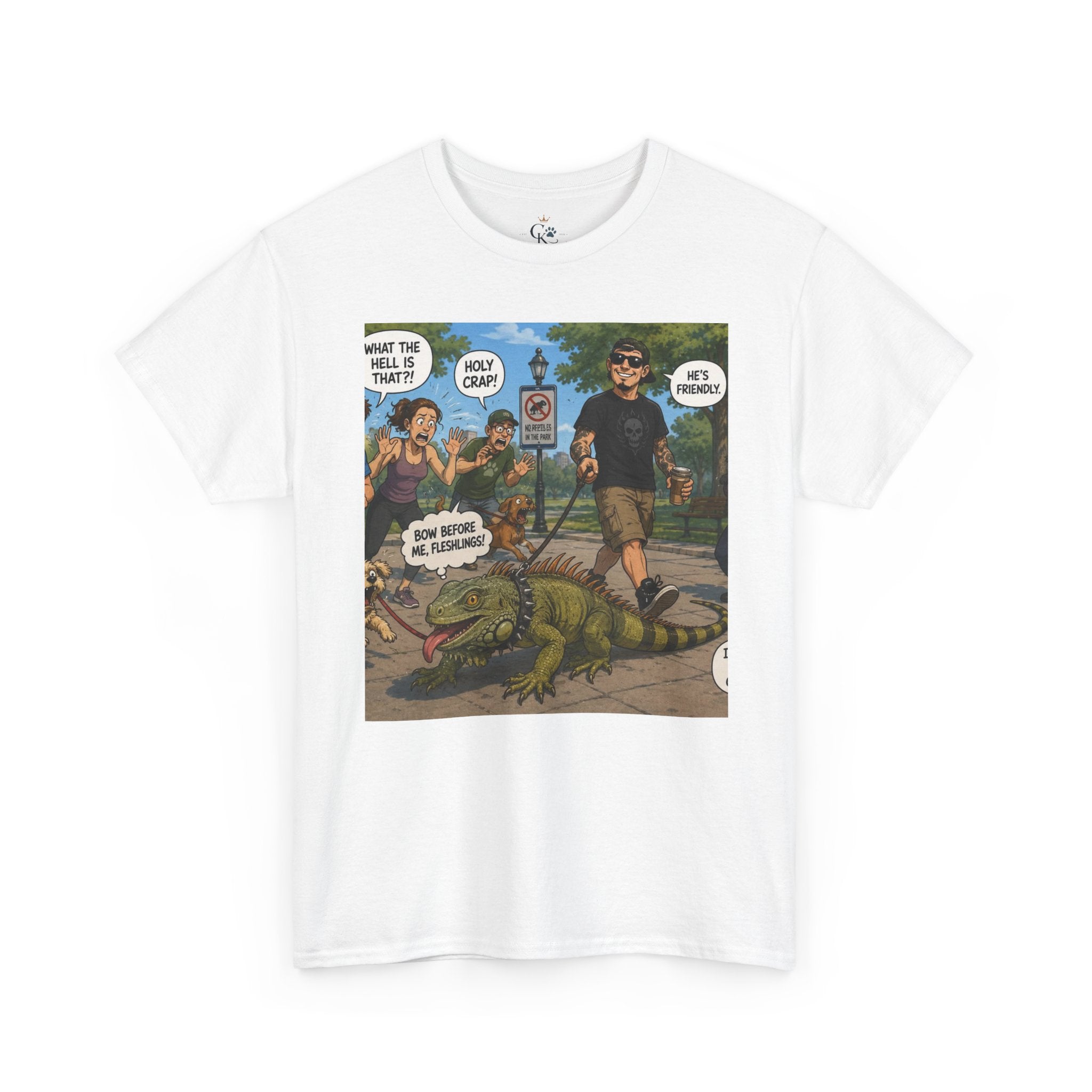 Creature Kingdom "What the Hell is That?!" Iguana Tee