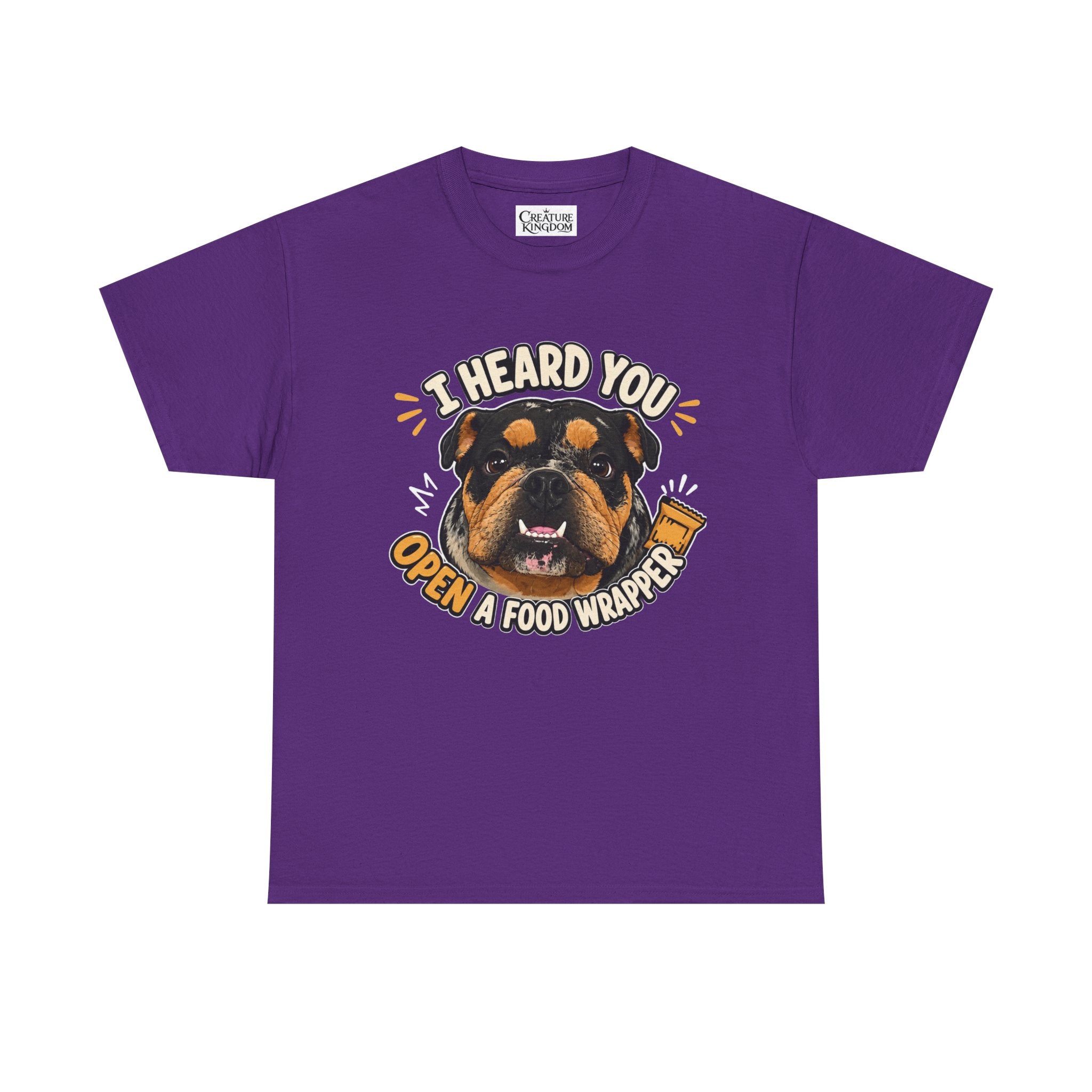 I Heard You Open A Food Wrapper Rottweiler T-Shirt