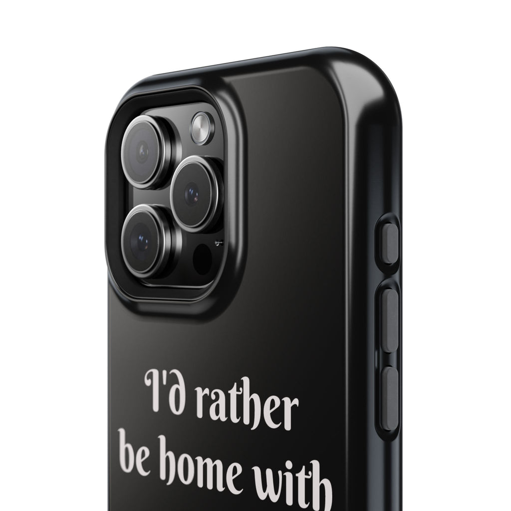 Creature Kingdom "I'd Rather Be Home With My Animals" Magnetic Phone Case