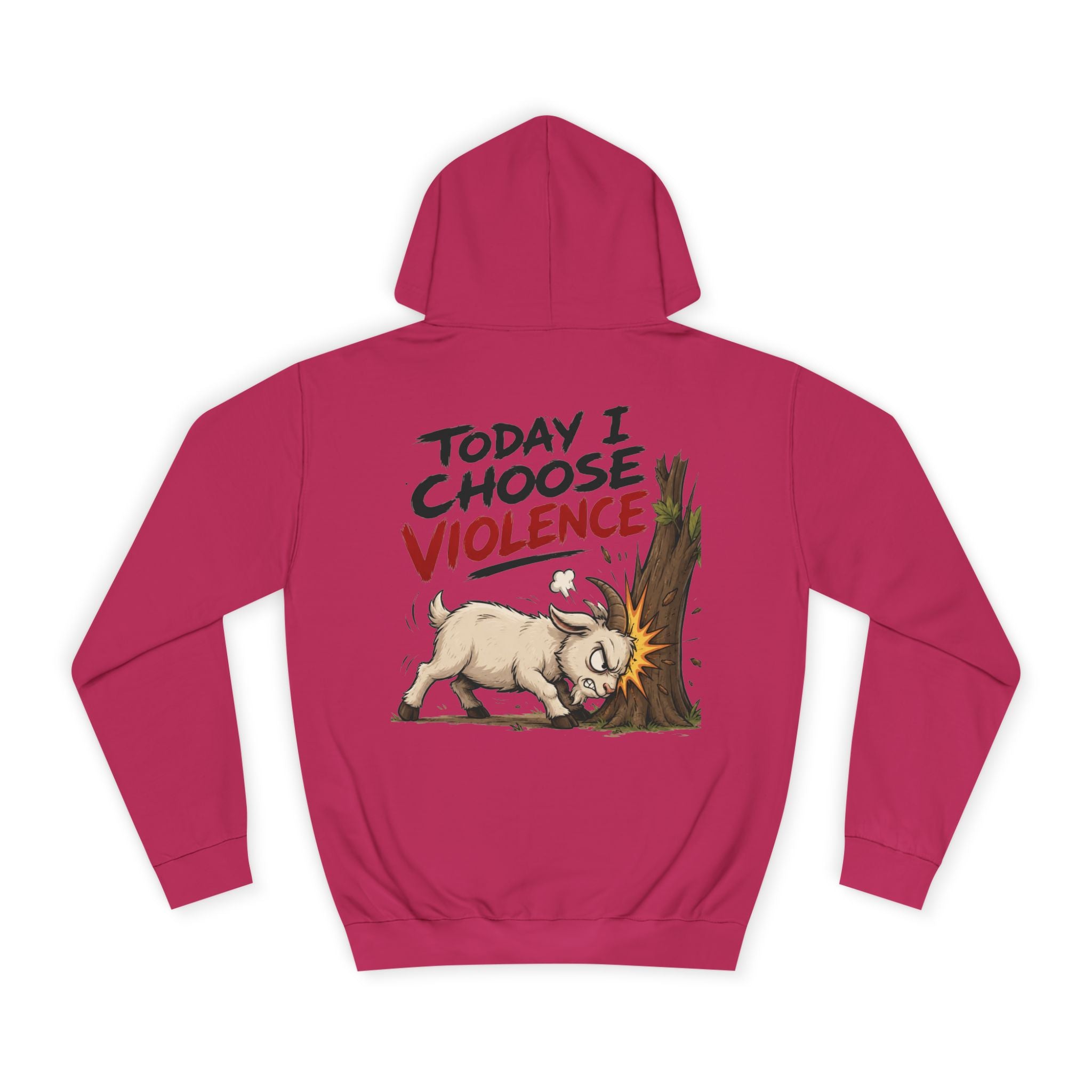 Creature Kingdom "Today I Choose Violence" Goat Hoodie