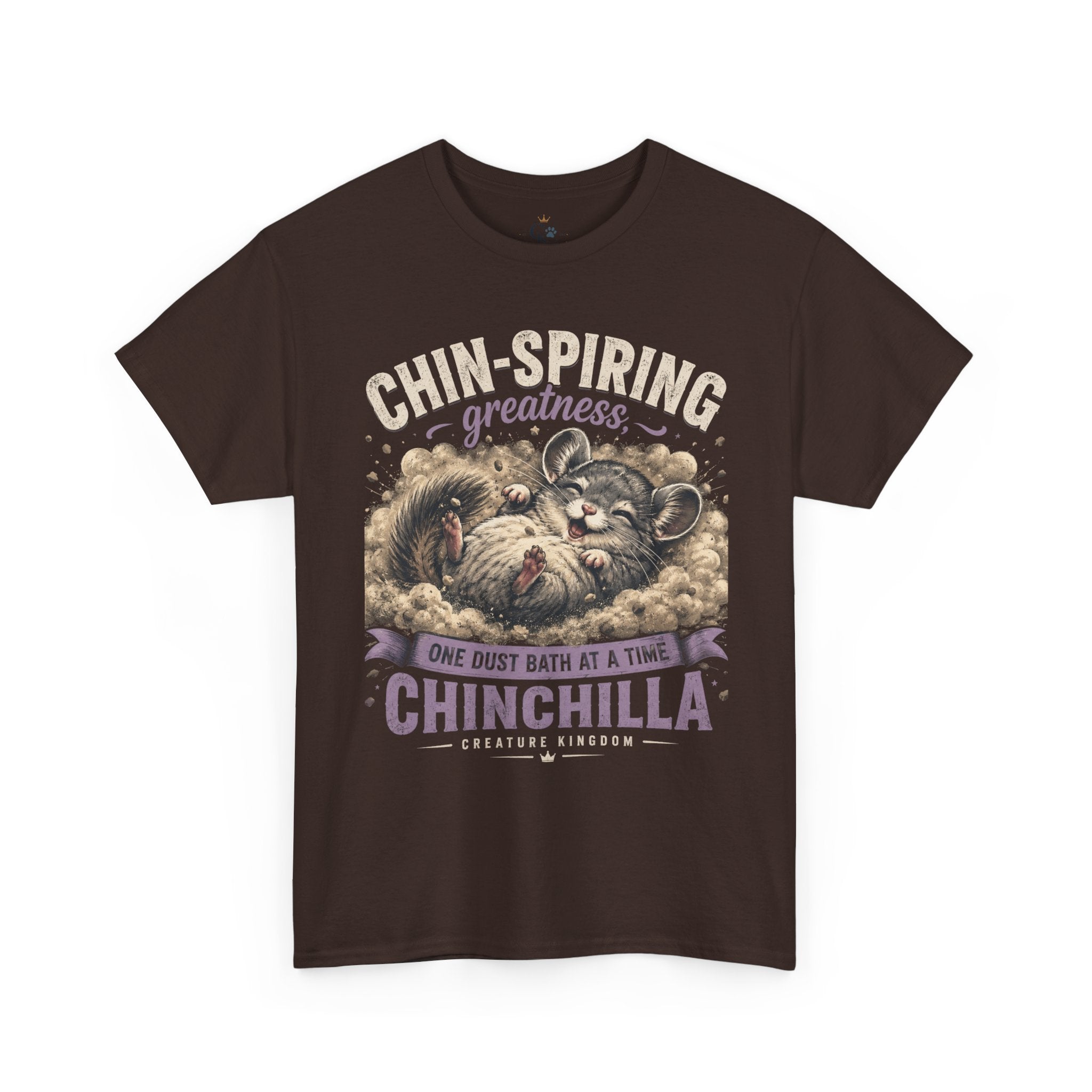 Creature Kingdom "Chin-Spiring Greatness" Chinchilla Tee
