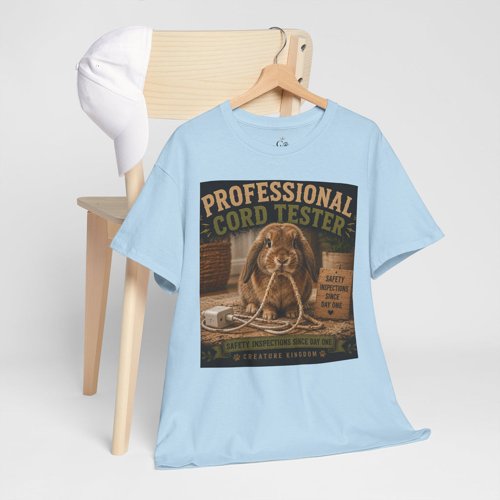 Creature Kingdom "Professional Cord Tester" Rabbit Tee