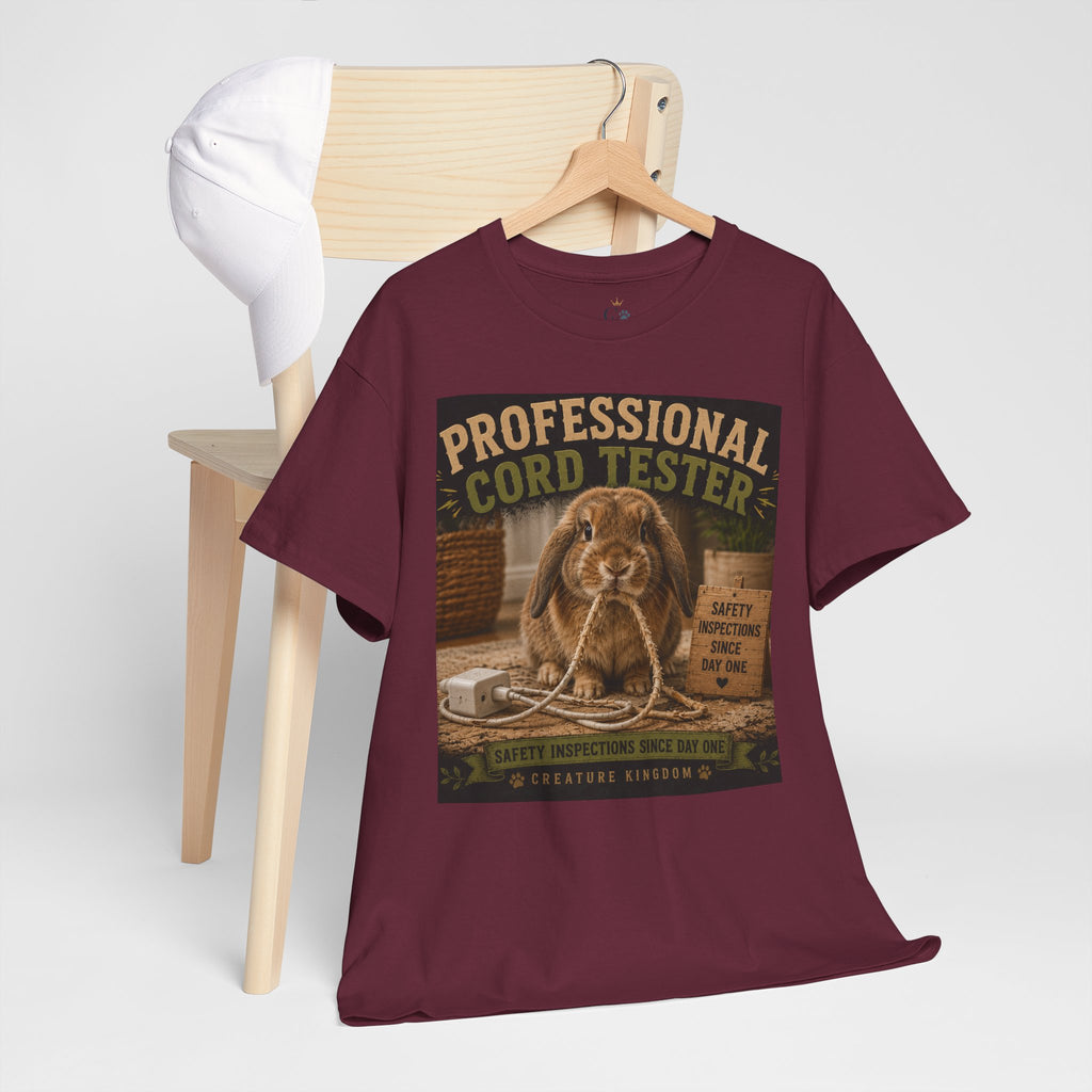 Creature Kingdom "Professional Cord Tester" Rabbit Tee