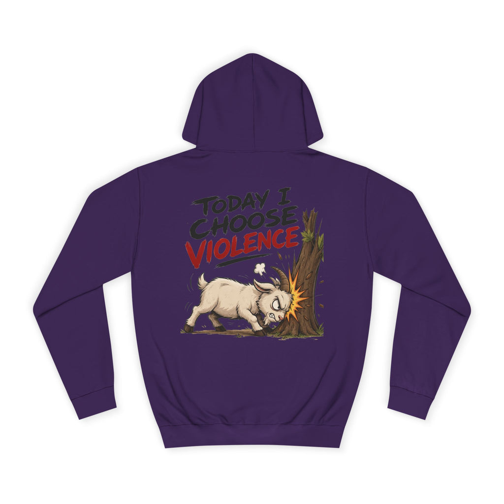 Creature Kingdom "Today I Choose Violence" Goat Hoodie
