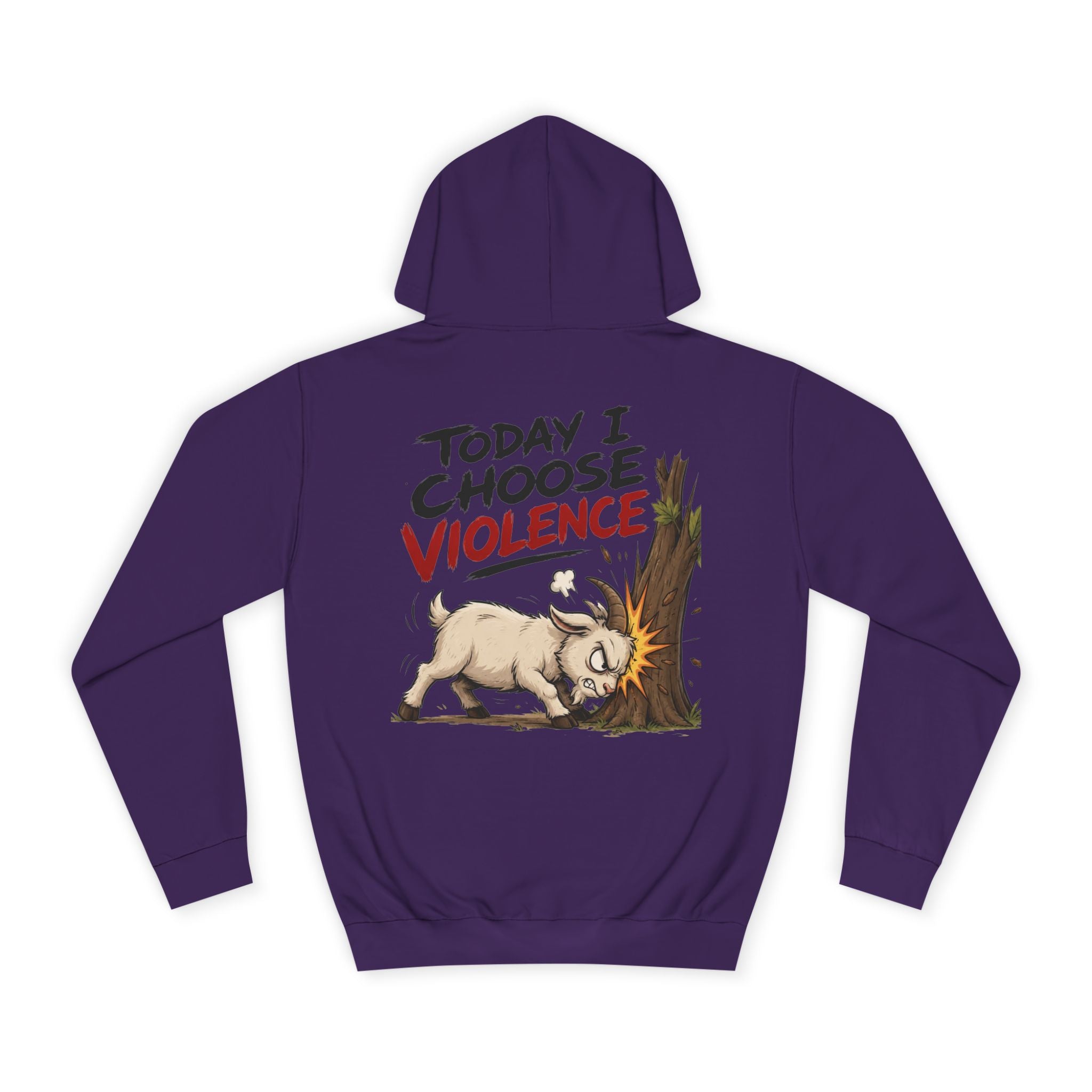 Creature Kingdom "Today I Choose Violence" Goat Hoodie