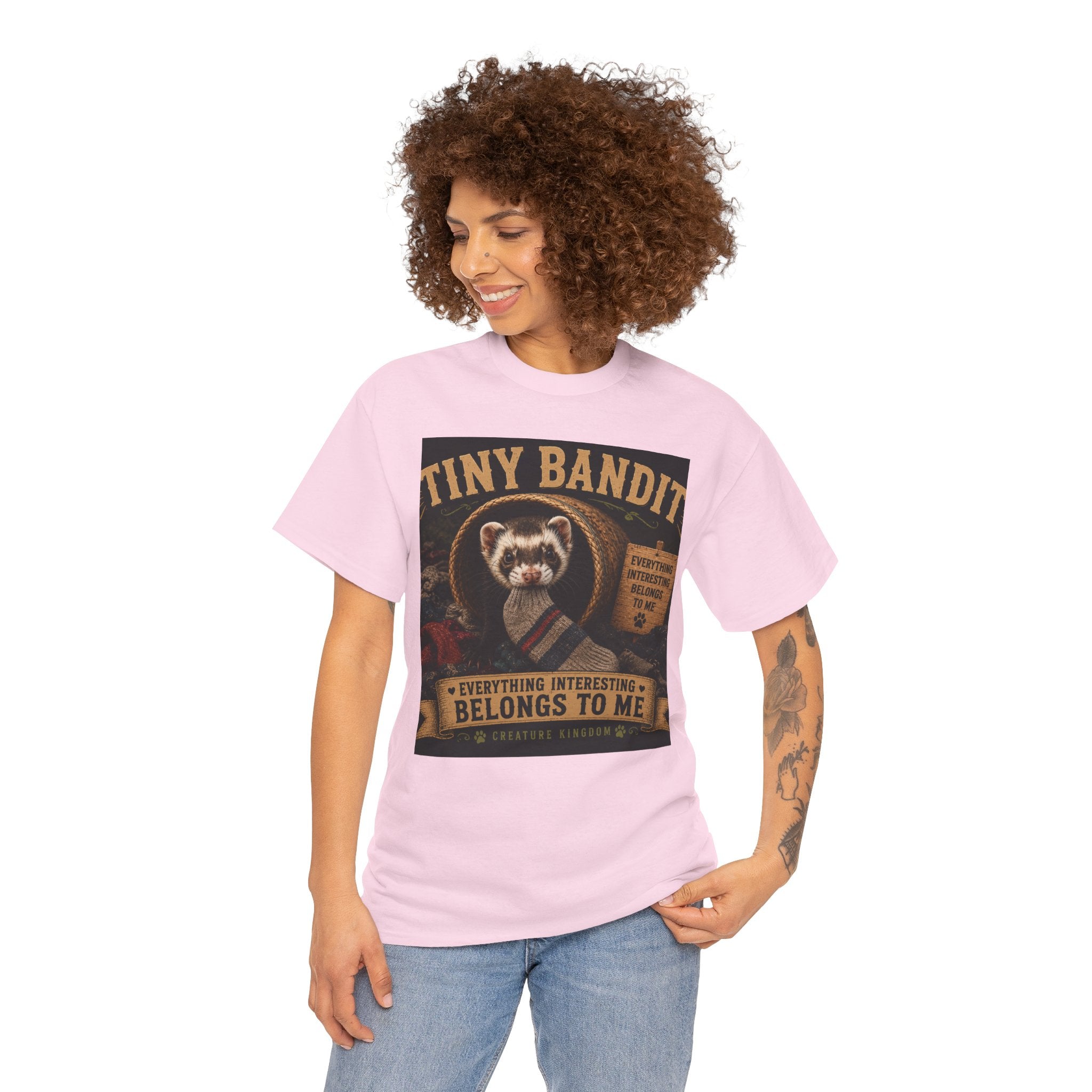 Creature Kingdom "Tiny Bandit" Ferret Tee