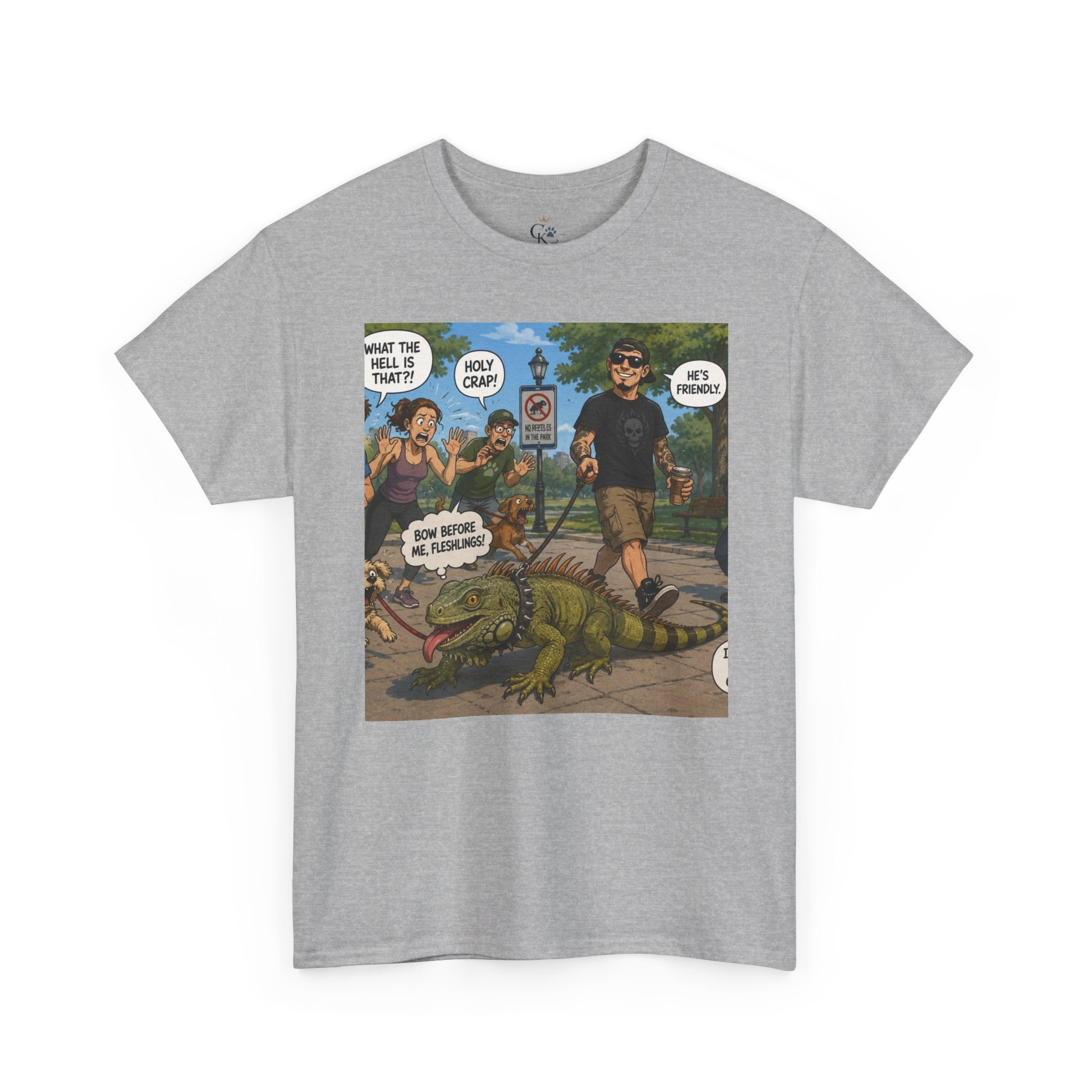 Creature Kingdom "What the Hell is That?!" Iguana Tee