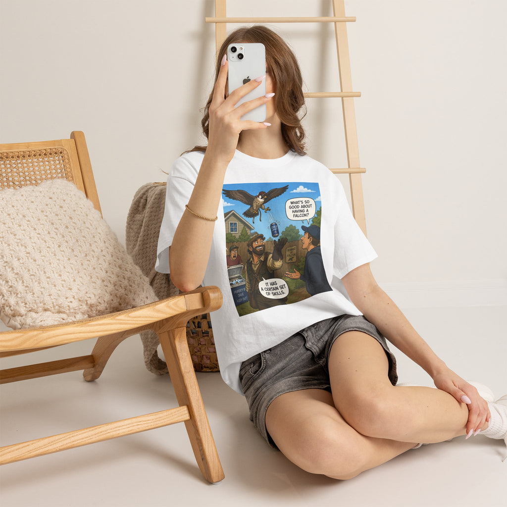 Creature Kingdom "What's So Good About Having a Falcon?" Falcon Tee