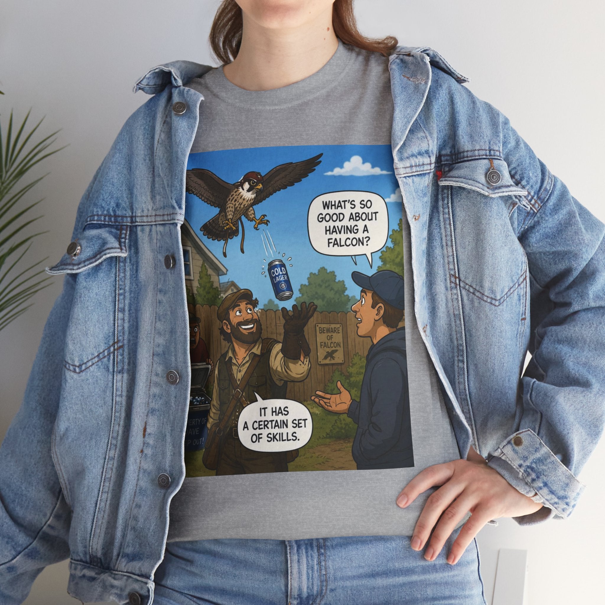 Creature Kingdom "What's So Good About Having a Falcon?" Falcon Tee