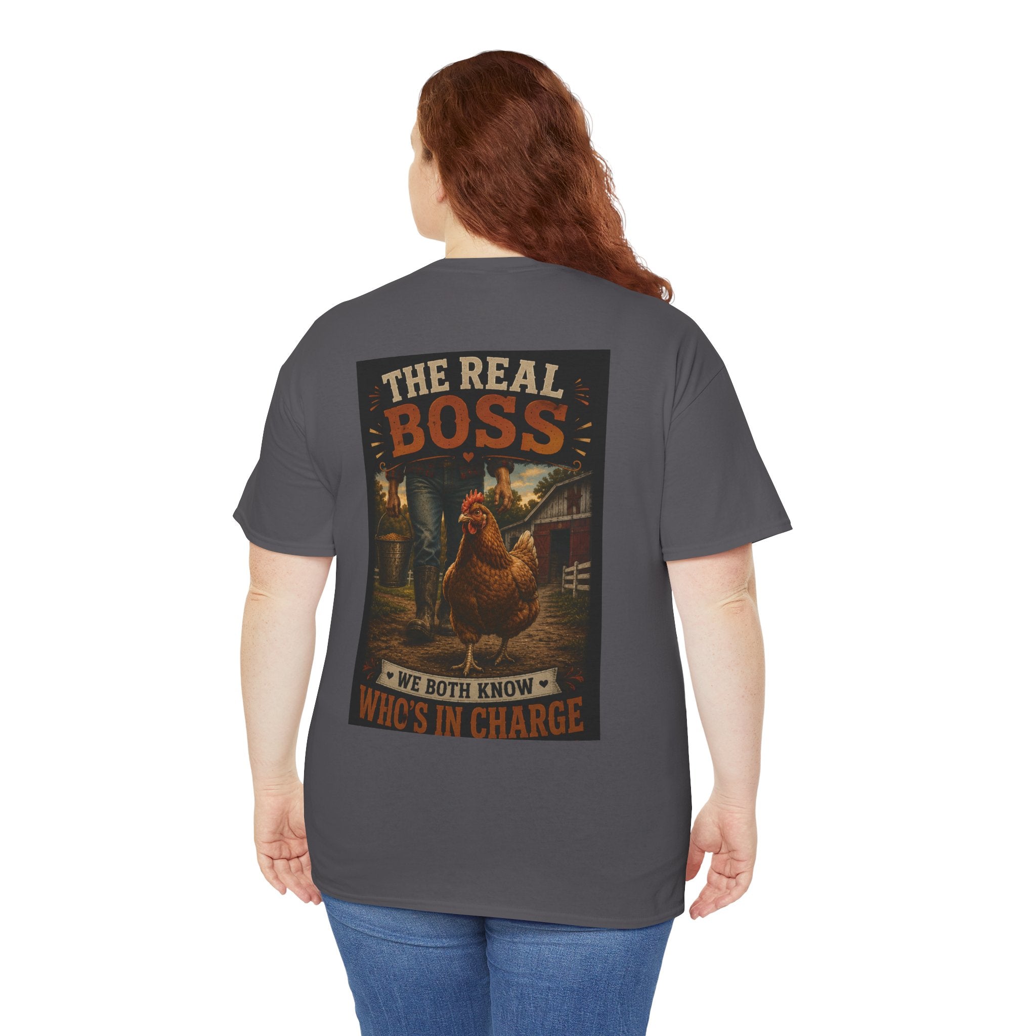 Creature Kingdom "The Real Boss" Chicken Tee