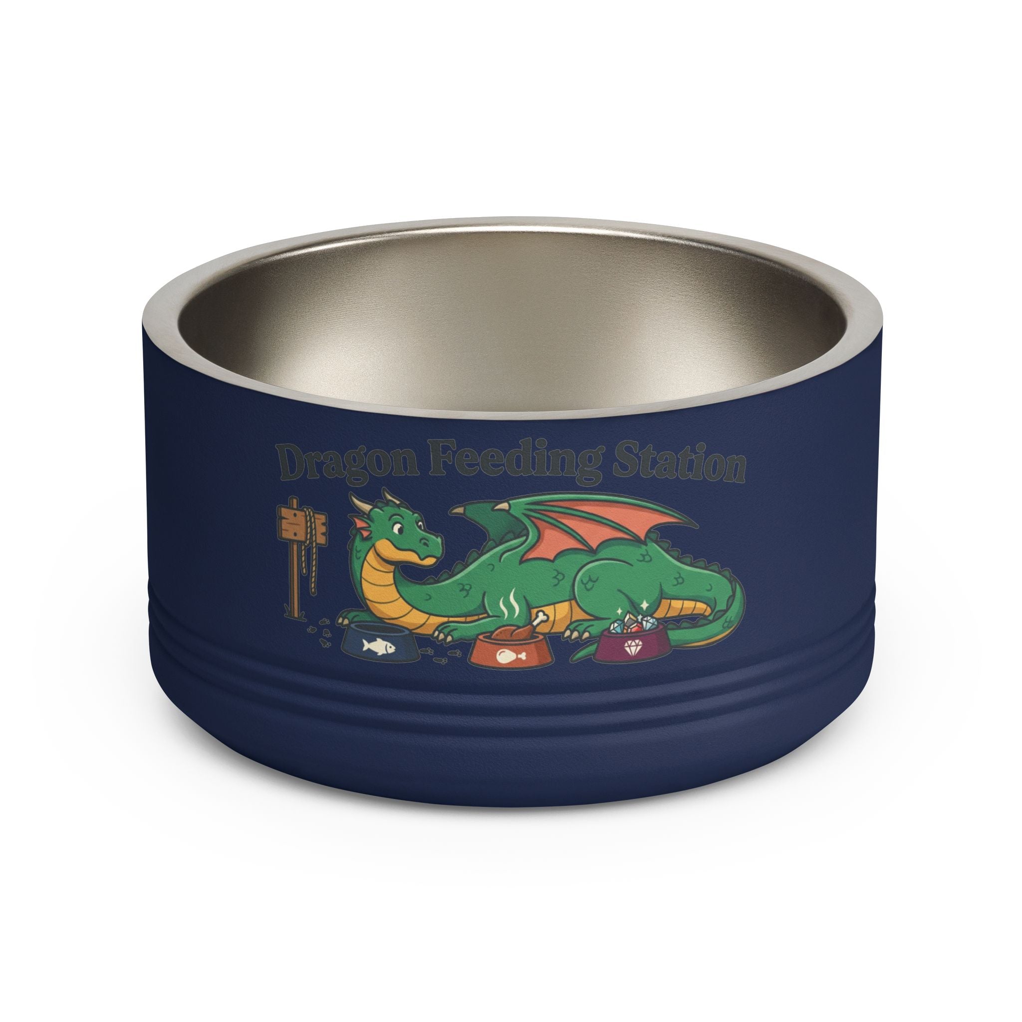 Creature Kingdom "Dragon Feeding Station" Reptile Pet Bowl