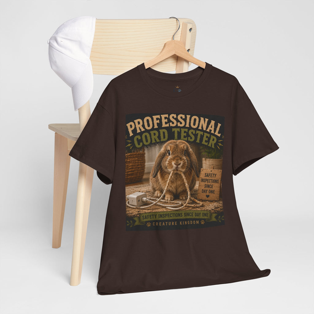 Creature Kingdom "Professional Cord Tester" Rabbit Tee