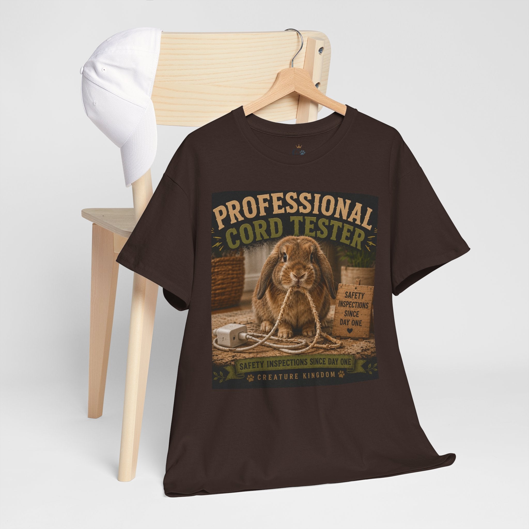 Creature Kingdom "Professional Cord Tester" Rabbit Tee