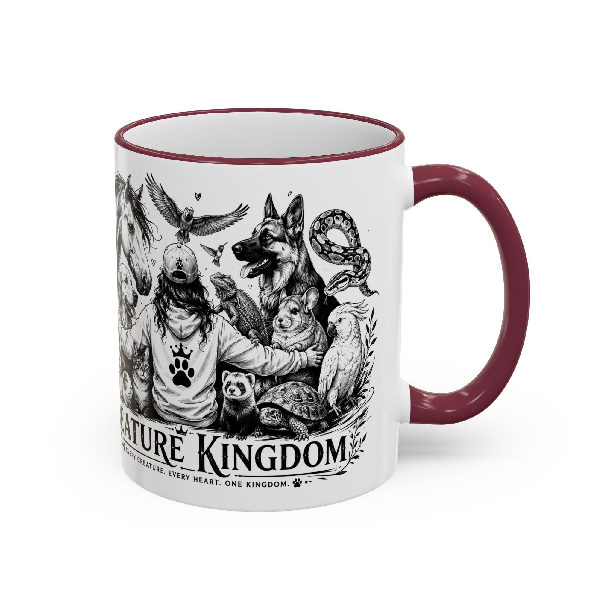 Creature Kingdom Logo Mug