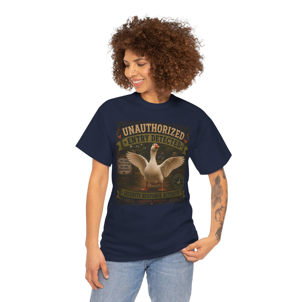 Creature Kingdom "Unauthorized Entry Detected" Goose Tee