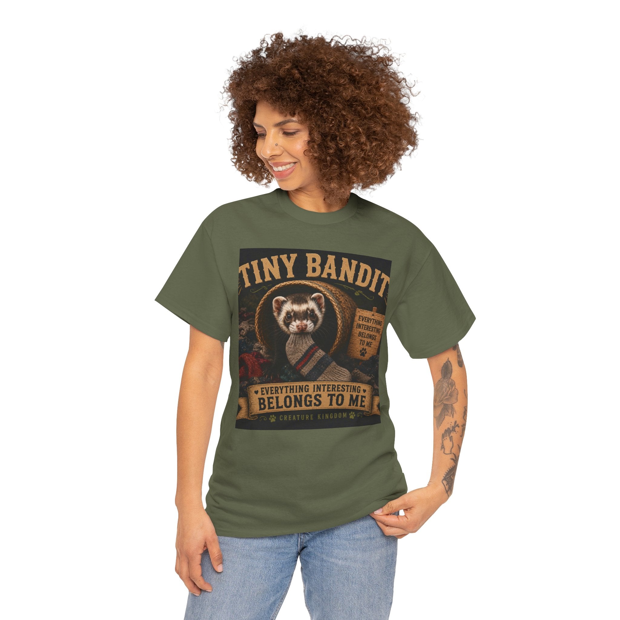 Creature Kingdom "Tiny Bandit" Ferret Tee