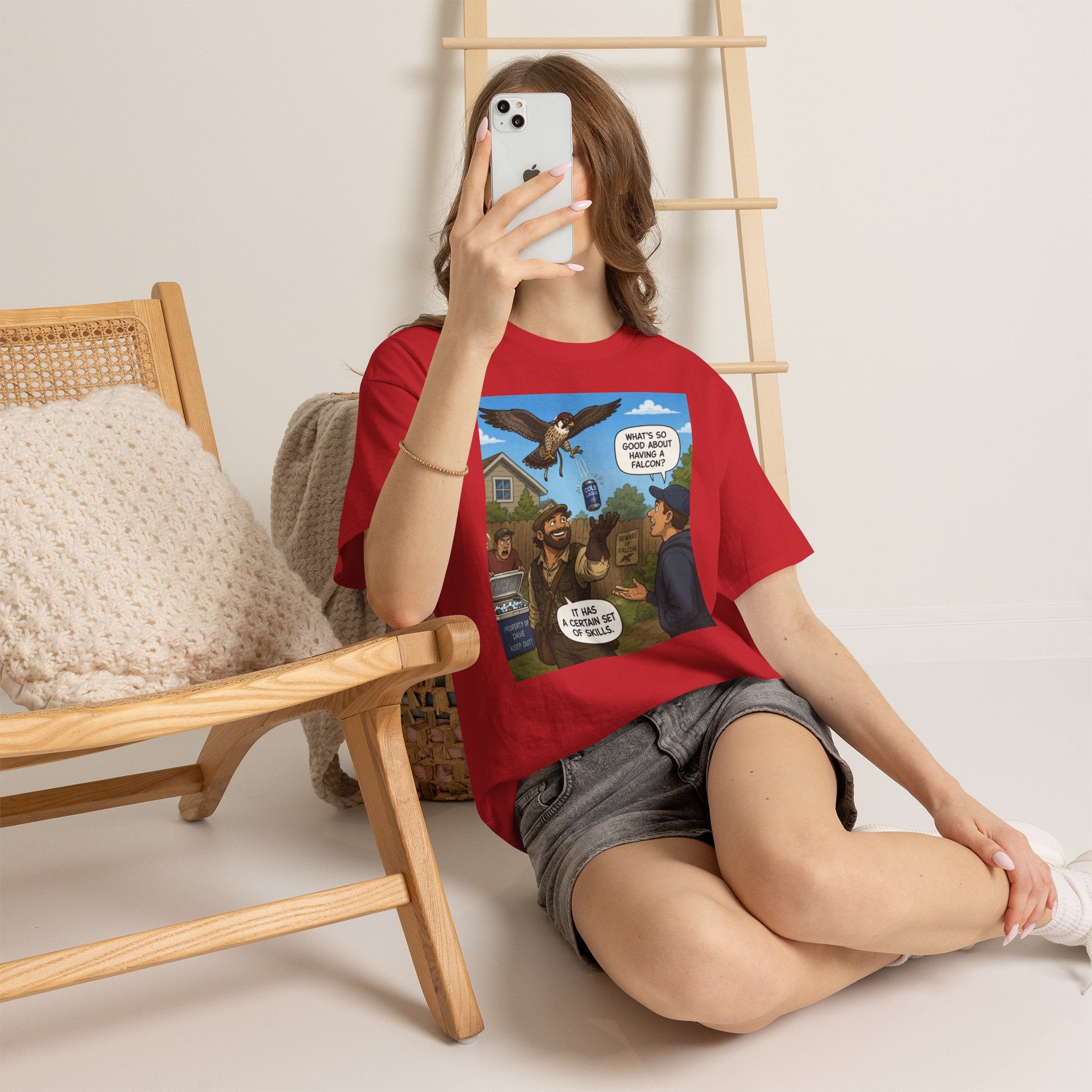 Creature Kingdom "What's So Good About Having a Falcon?" Falcon Tee