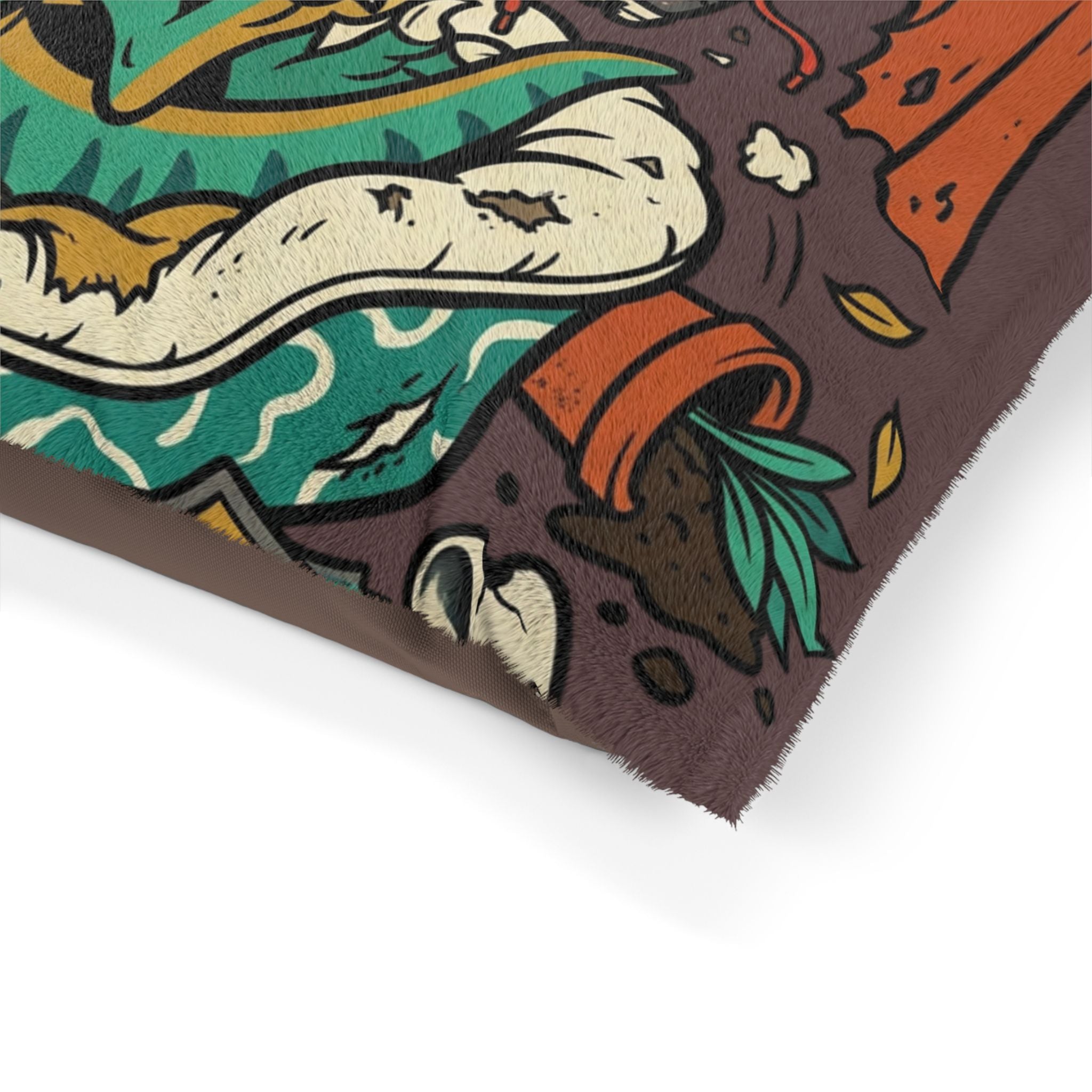 Creature Kingdom "Dino Destruction" Velociraptor Pet Bed