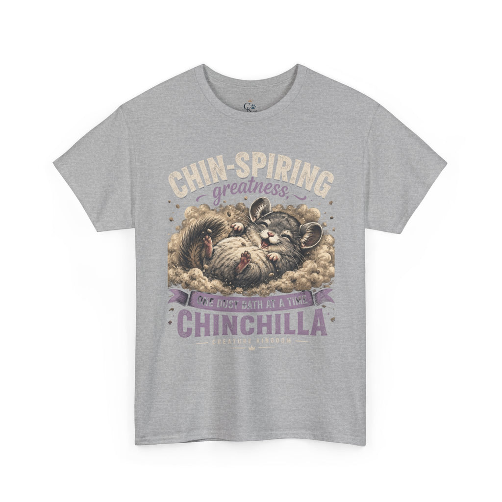 Creature Kingdom "Chin-Spiring Greatness" Chinchilla Tee