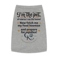 Creature Kingdom "Fetch Food & Prepare for Cuddles" Pet Tank Top