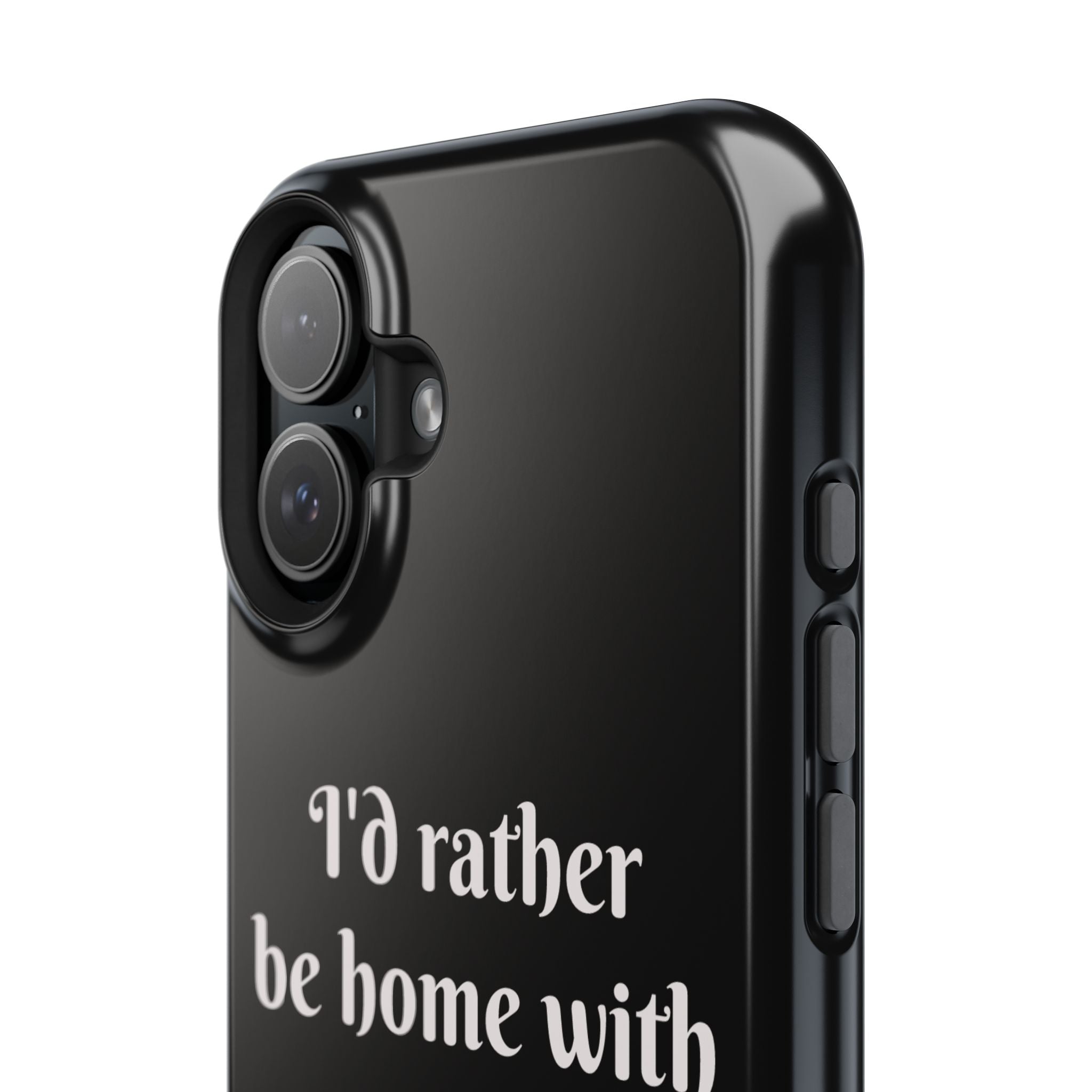 Creature Kingdom "I'd Rather Be Home With My Animals" Magnetic Phone Case