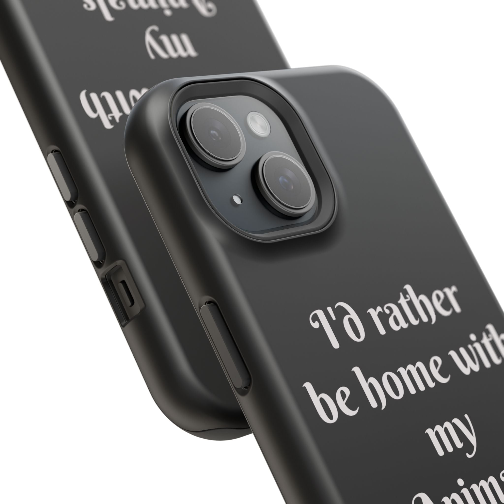 Creature Kingdom "I'd Rather Be Home With My Animals" Magnetic Phone Case