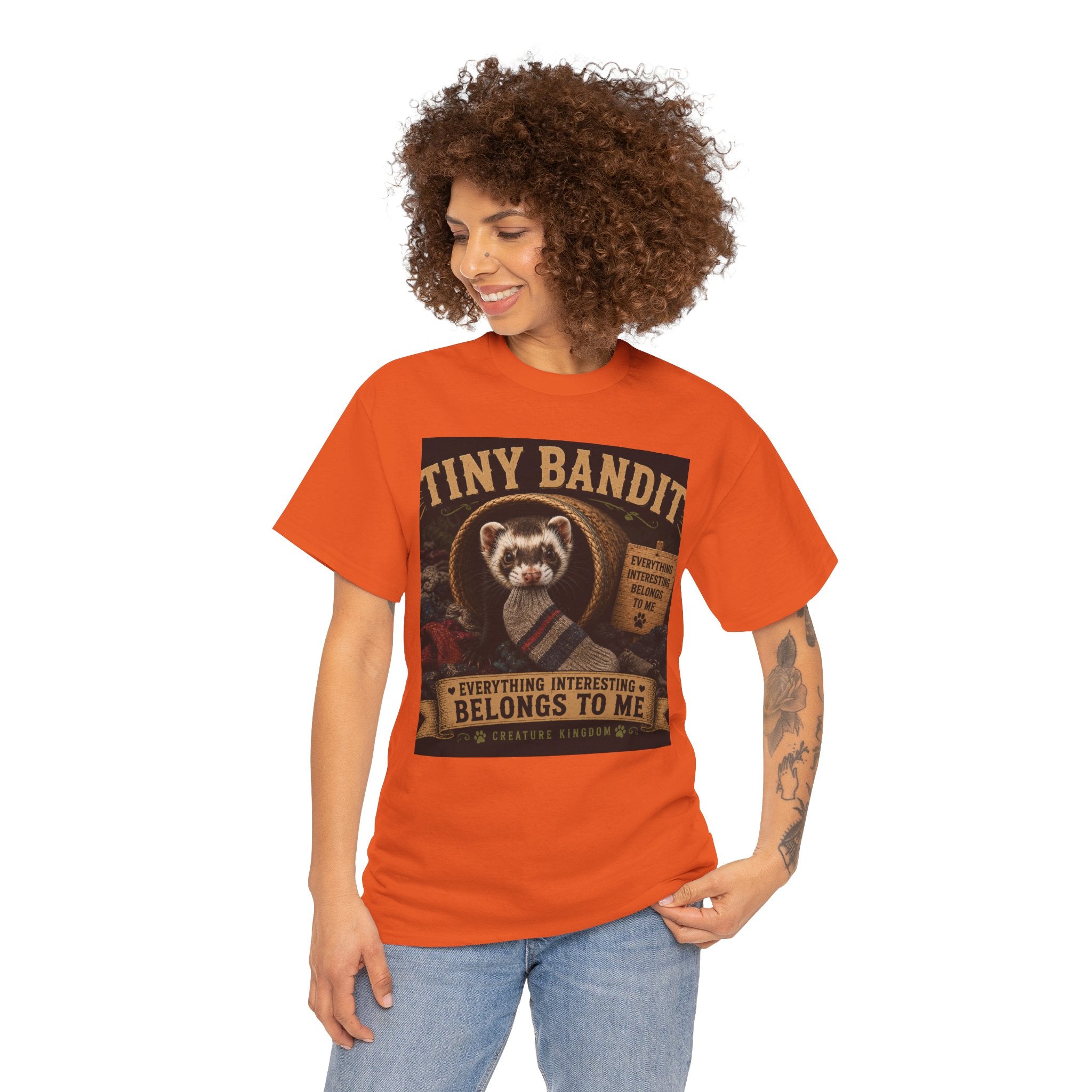 Creature Kingdom "Tiny Bandit" Ferret Tee