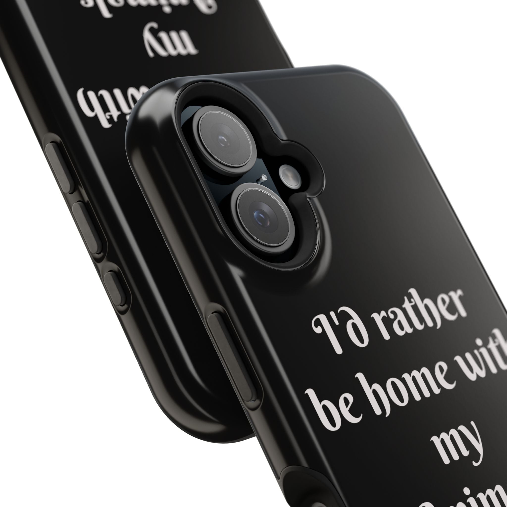 Creature Kingdom "I'd Rather Be Home With My Animals" Magnetic Phone Case