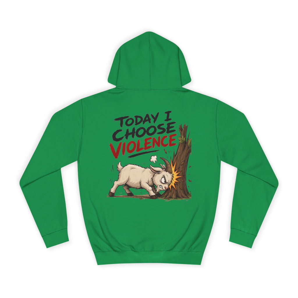 Creature Kingdom "Today I Choose Violence" Goat Hoodie