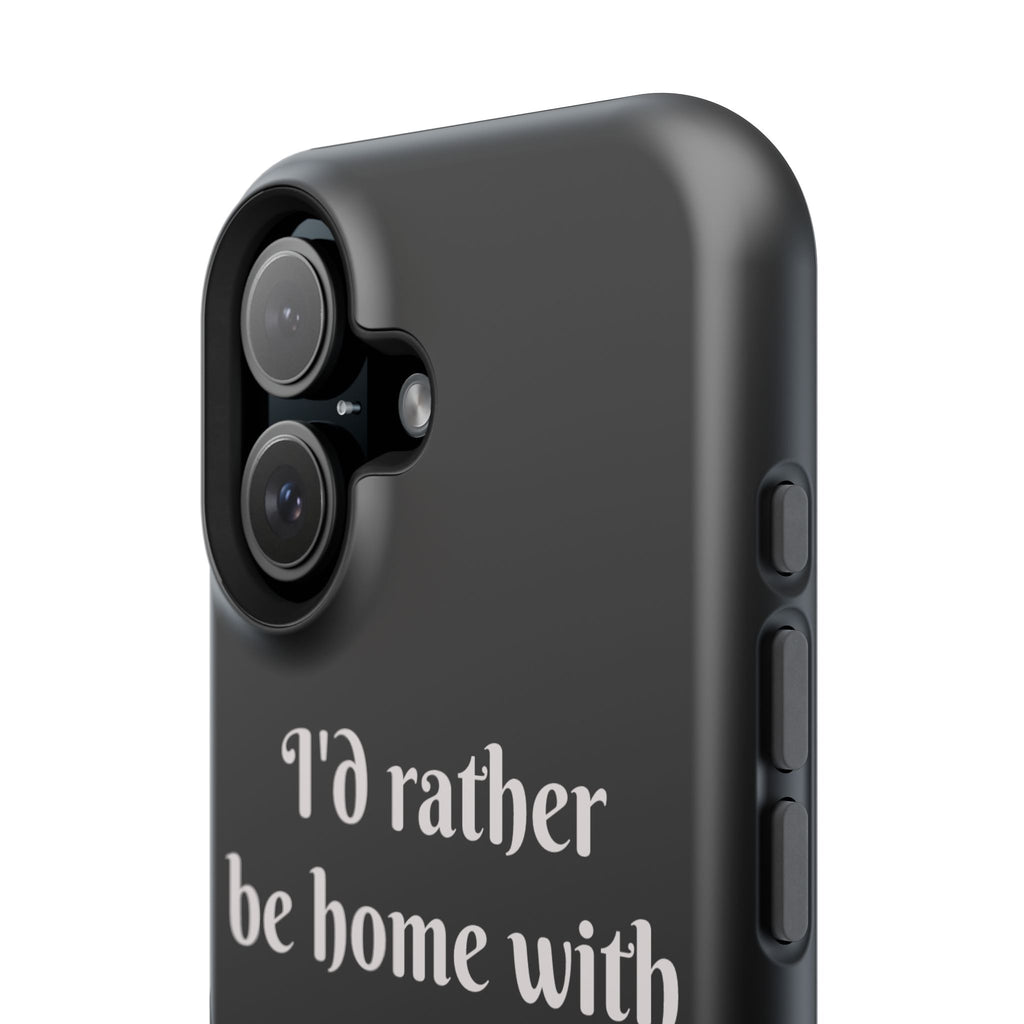 Creature Kingdom "I'd Rather Be Home With My Animals" Magnetic Phone Case