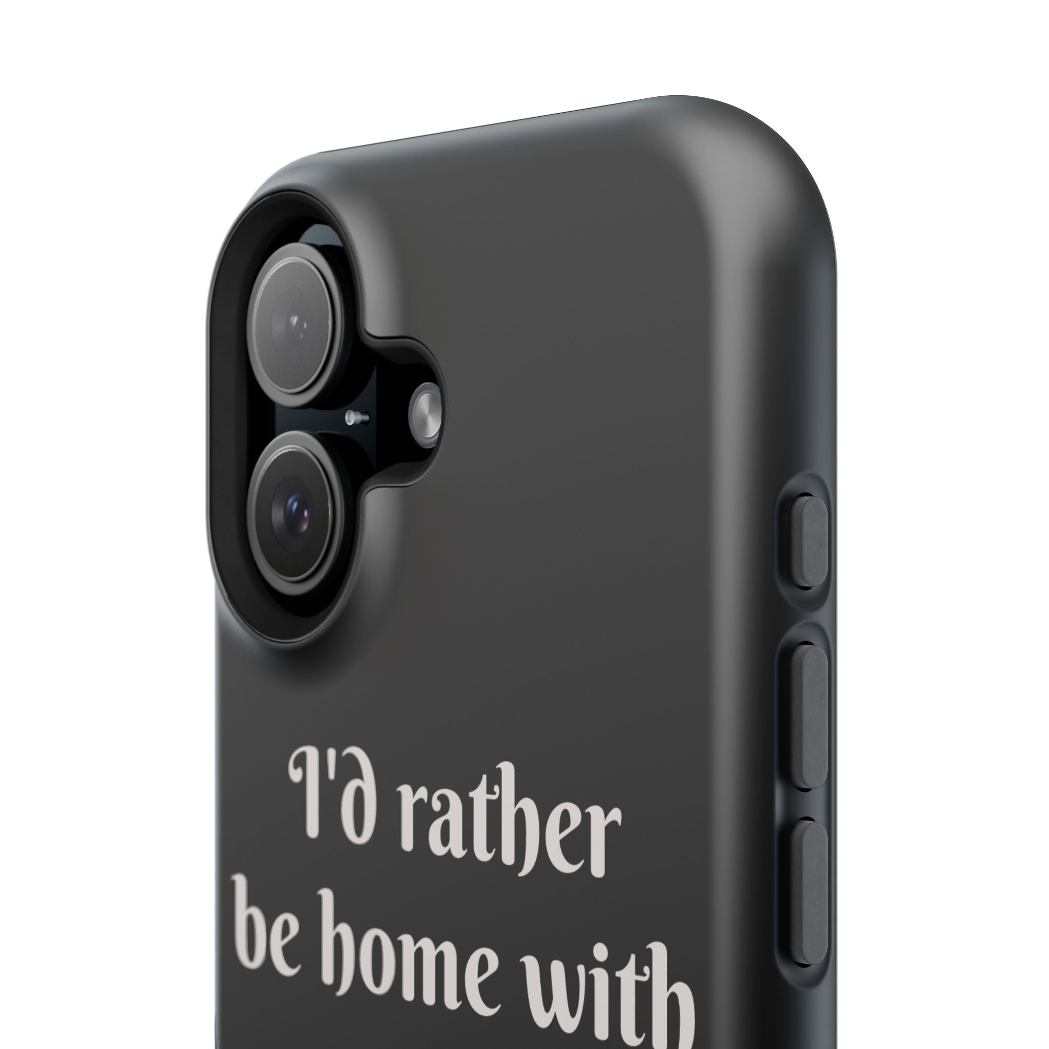 Creature Kingdom "I'd Rather Be Home With My Animals" Magnetic Phone Case