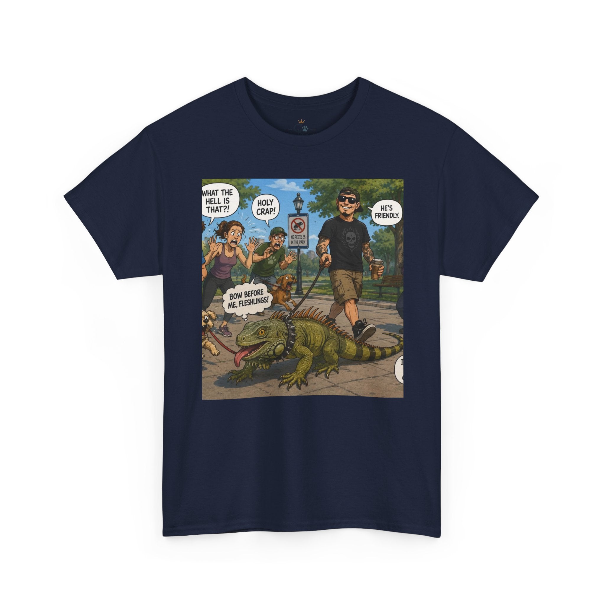 Creature Kingdom "What the Hell is That?!" Iguana Tee