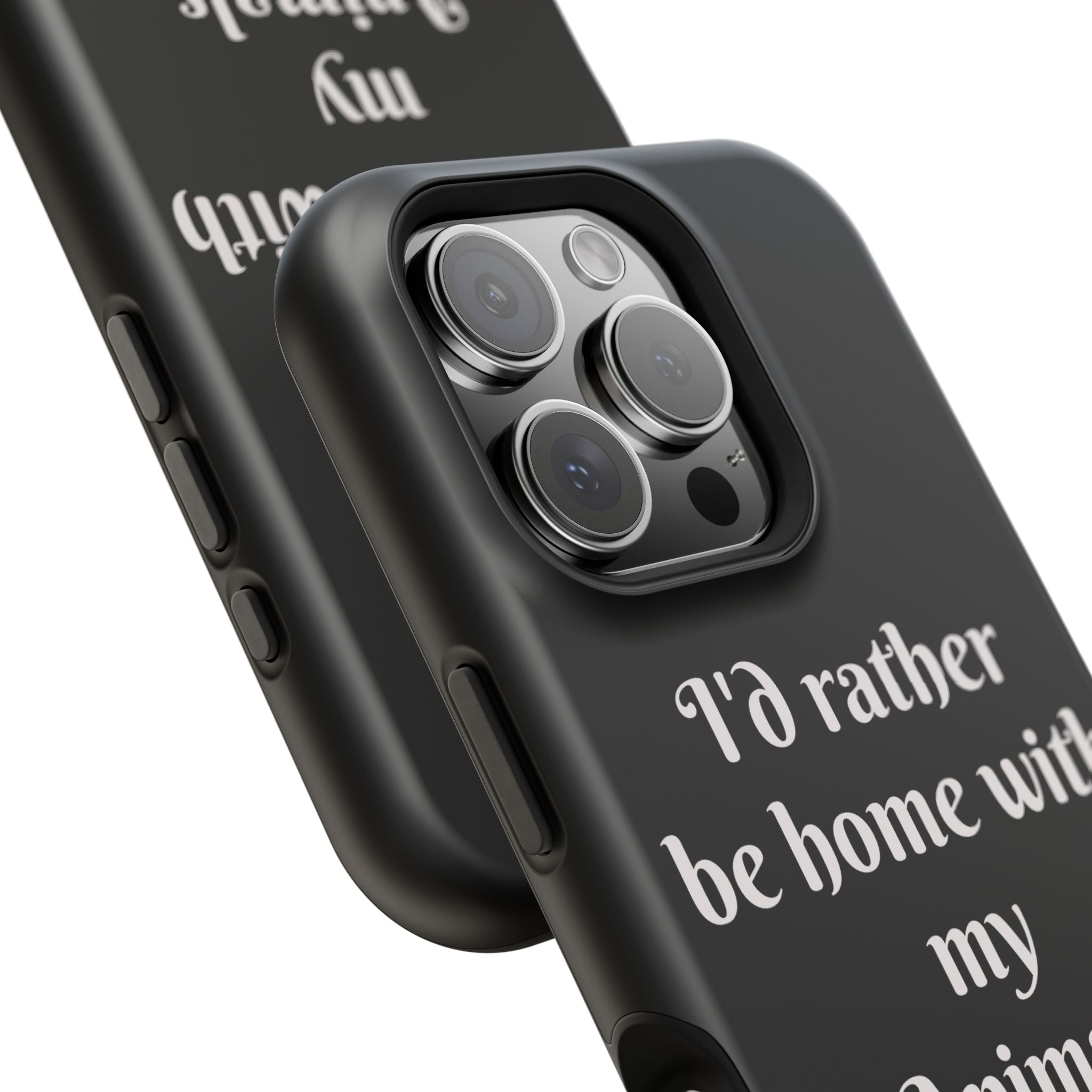 Creature Kingdom "I'd Rather Be Home With My Animals" Magnetic Phone Case