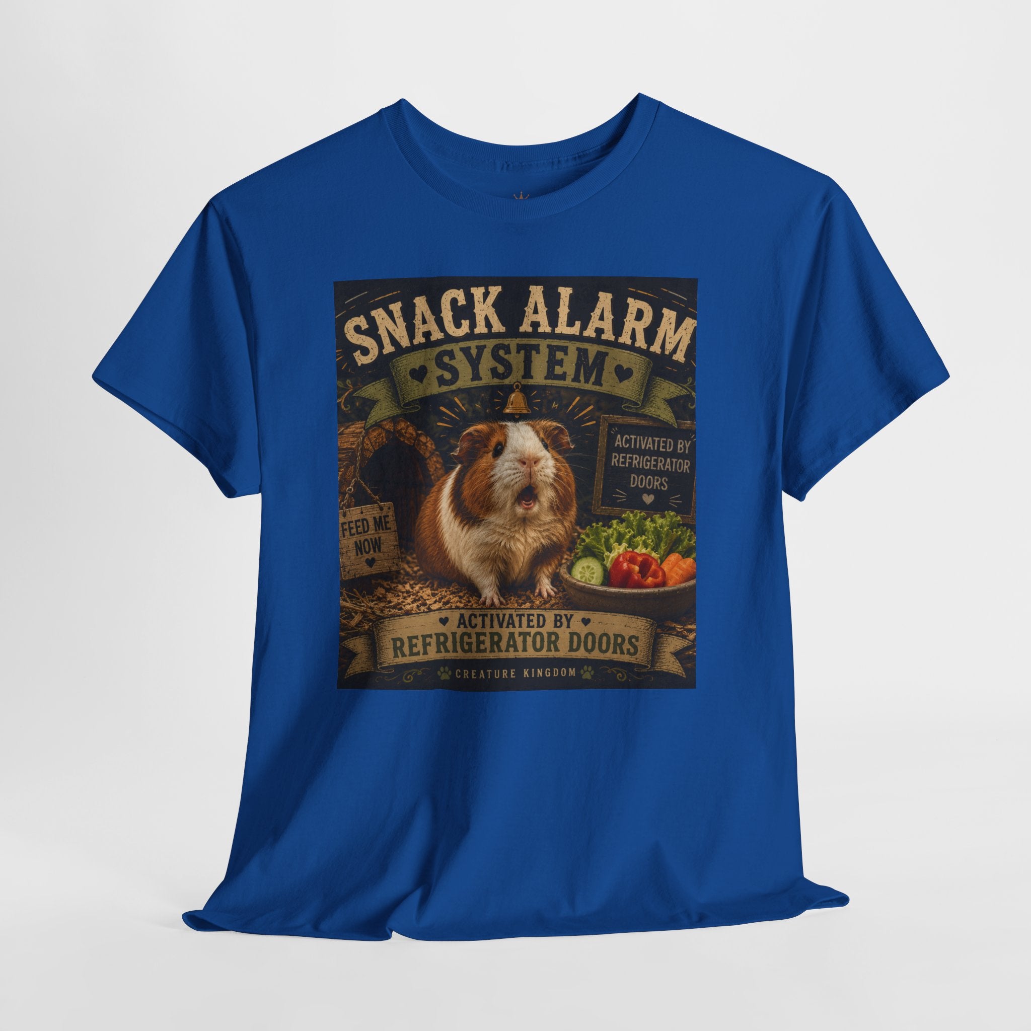 Creature Kingdom "Snack Alarm System" Guinea Pig Tee